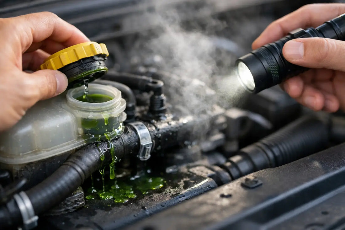 How to Identify Coolant Leaks Before Overheating