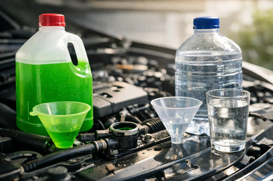 Engine Coolant Versus Water: What Should You Use?
