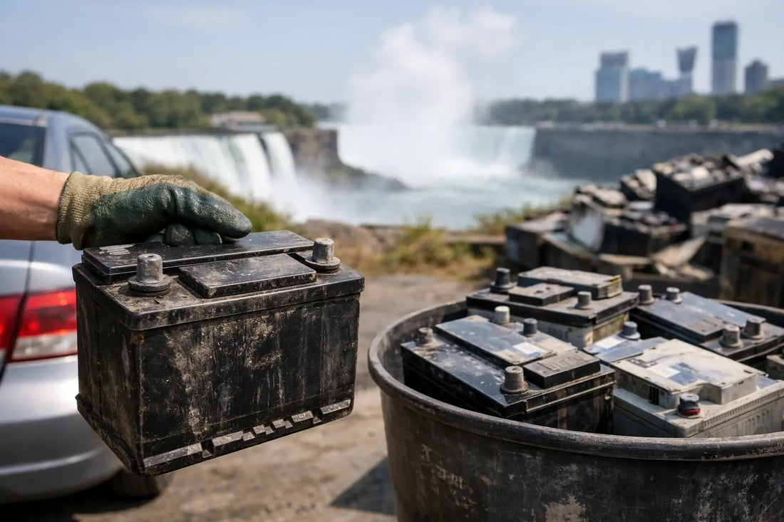 Used Car Battery Recycling for Niagara Drivers